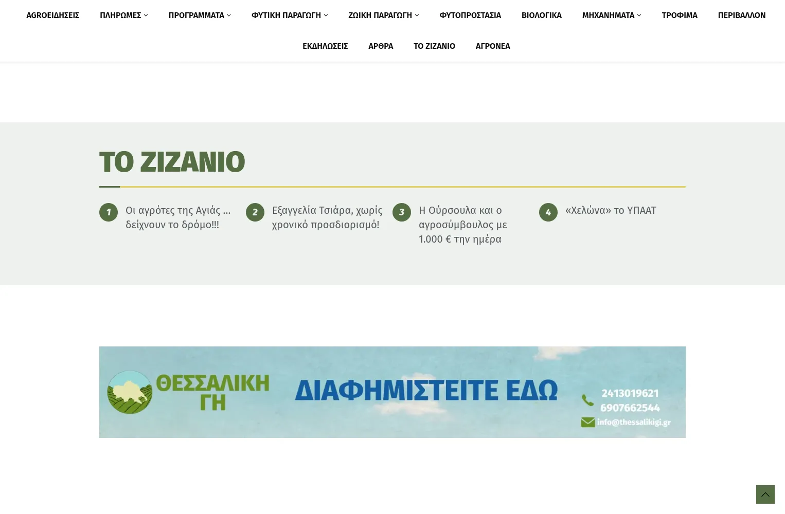 Θεσσαλική Γη 12 thessalikigi.gr home 7 θεσσαλική γη,Κατασκευή Ειδησεογραφικής Ιστοσελίδας,ενημερωτικό website,δημιουργία ιστοσελίδας ειδήσεων,κατασκευή news site Θεσσαλική Γη EGNITE Digital Transformation Agency