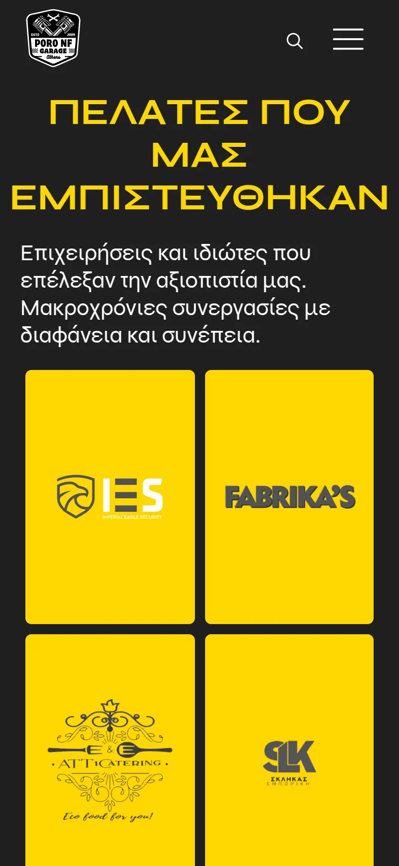 PORONF 27 poro mkt mobile 6 κατασκευή ιστοσελίδας συνεργείου,ιστοσελίδα συνεργείου,κατασκευη ιστοσελιδας συνεργειου λαρισα,δημιουργία εταιρικής ταυτότητας,poro nf PORONF EGNITE Digital Transformation Agency