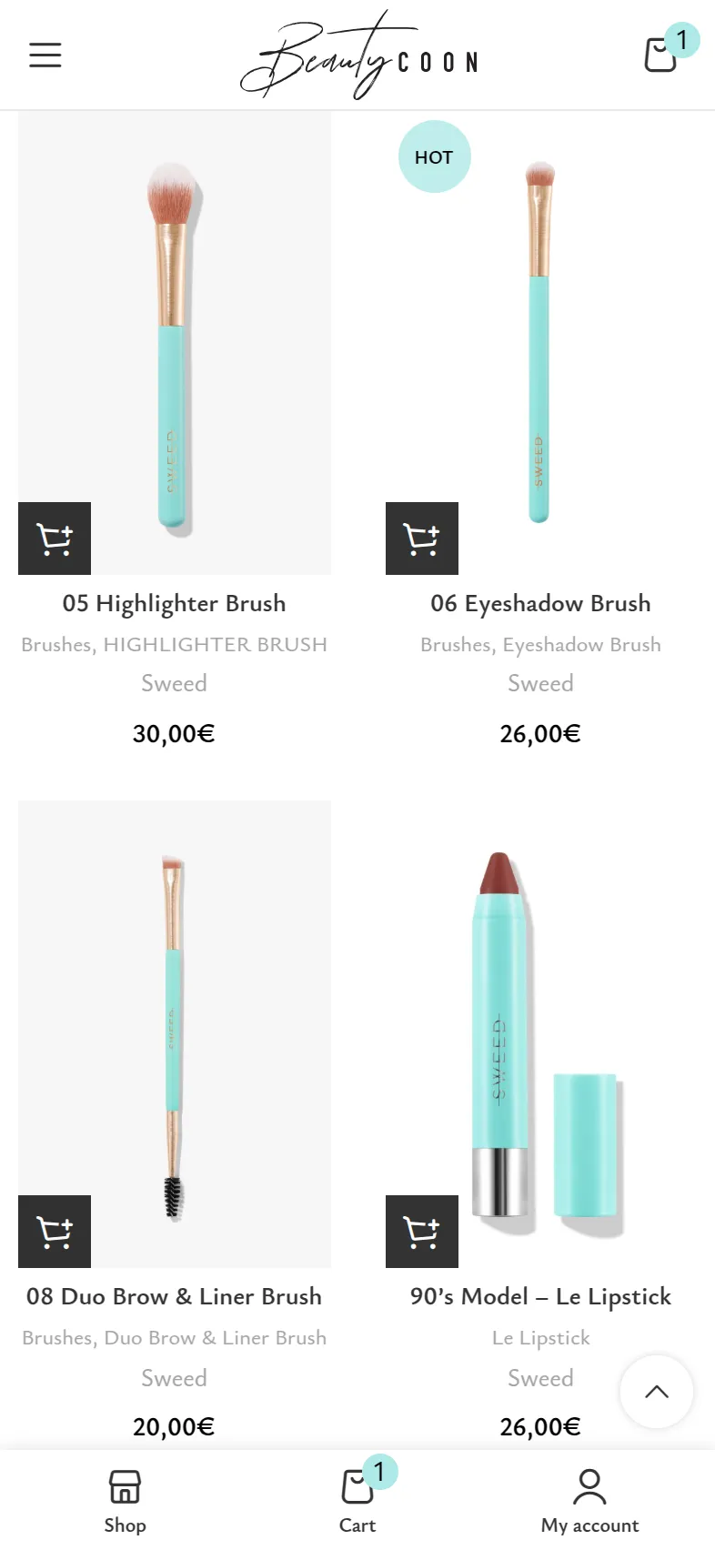Beautycoon 17 beautycoon mtk mobile 4 eshop καλλυντικών,woocommerce eshop,tolstoy,SEO Βελτιστοποίηση,κατασκευη eshop λαρισα Beautycoon EGNITE Digital Transformation Agency