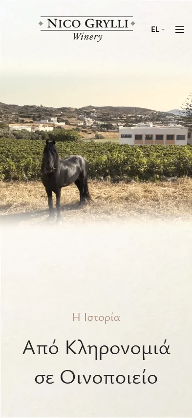 nicogrylliwinery mkt mobile 2 Κατασκευή Ιστοσελίδας Οινοποιείου,σύστημα διαχείρισης κρατήσεων,σχεδιασμός ιστοσελίδων λάρισα,ιστοσελίδα για οινοποιείο,ιστοσελίδα για κάβα Nico Grylli Winery EGNITE Digital Transformation Agency