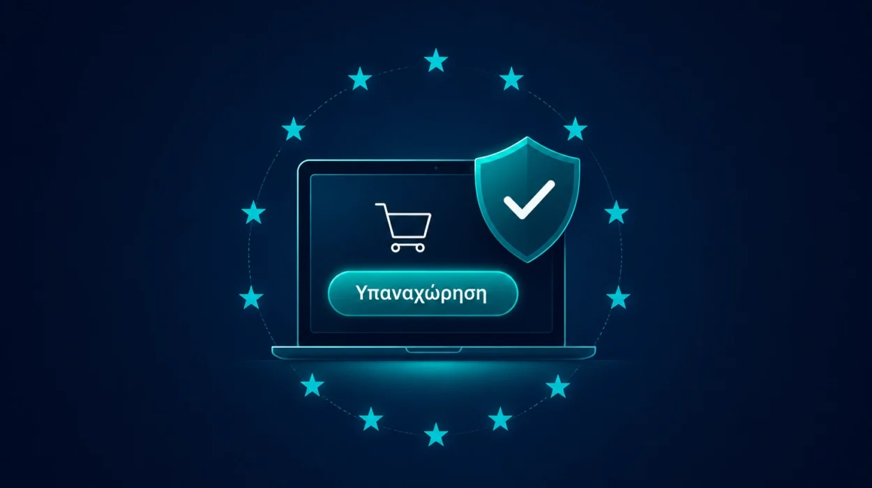 κουμπί υπαναχώρησης, ηλεκτρονική δήλωση υπαναχώρησης, υλοποίηση της λειτουργίας υπαναχώρησης, δικαίωμα υπαναχώρησης, Οδηγία (ΕΕ) 2023/2673